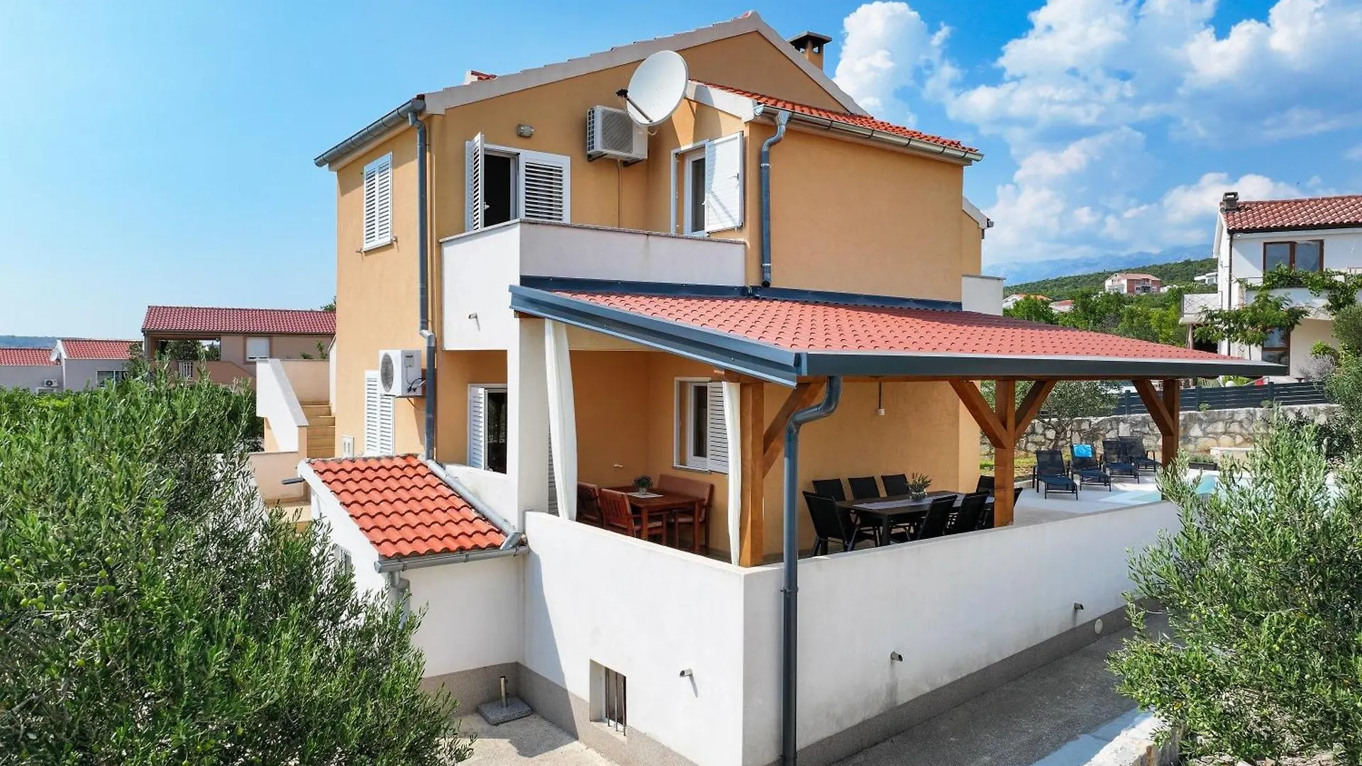 My Dalmatia - Holiday Home Nekic With Private Swimming Pool And Sea View Maslenica Croatia