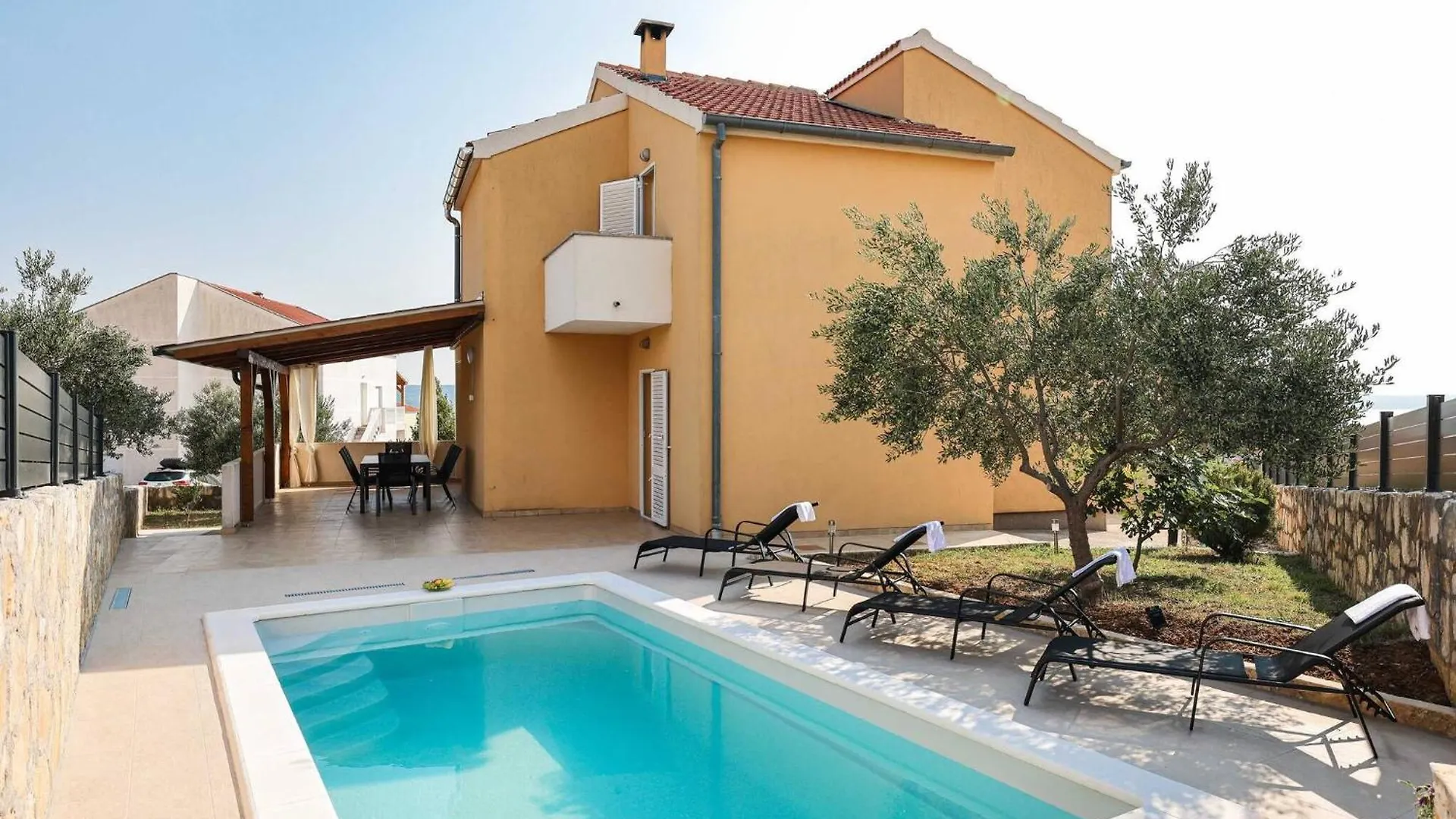 My Dalmatia - Holiday Home Nekic With Private Swimming Pool And Sea View Maslenica Croatia